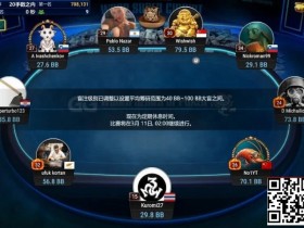 【EV扑克】中国选手Yuan Jie强势挺进WSOP金戒指神秘百万赛FT!Top赏金87万刀得主出炉【365娱乐资讯网】