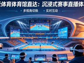从单一直播到沉浸式互动:2026数字体育观赛体验正在升级【365娱乐资讯网】