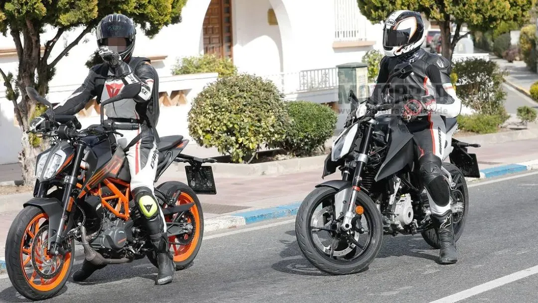 KTM 入门级街车390 Duke ，跑车RC390或将升级，新款路测车曝光