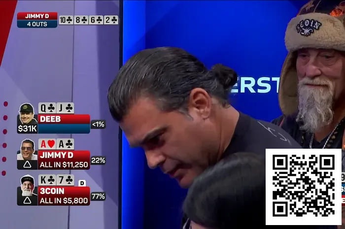 【EV扑克】同花围攻下的AA绝命挣扎,两次发牌上演命运逆转!【365娱乐资讯网】