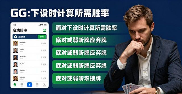 大发扑克实战攻略:位置优势与底池控制,新手稳定盈利指南【365娱乐资讯网】