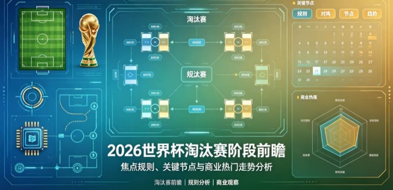 2026世界杯淘汰赛阶段前瞻：焦点规则、关键节点与商业热门走势分析【365娱乐资讯网】